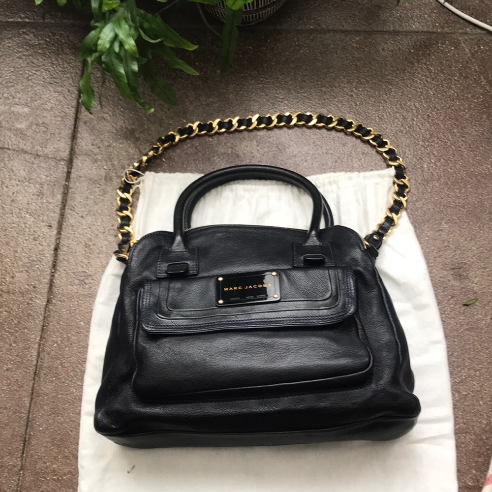 Marc Jacobs blue leather purse. Vintage.